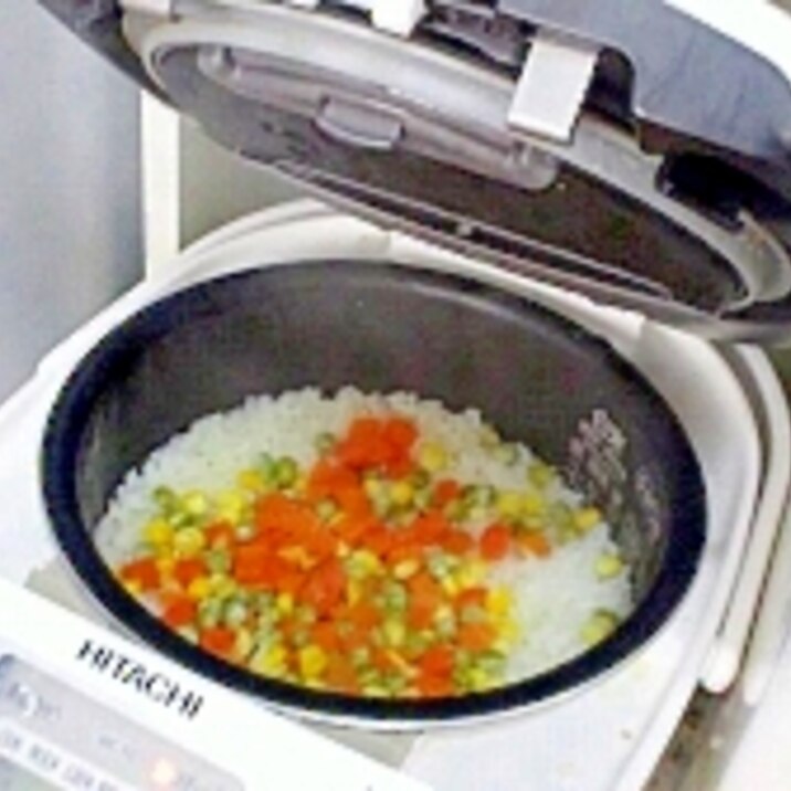 入れるだけ!洋風炊き込み御飯
